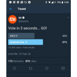 شاومي تحذف تصويت أظهر تفضيل المستخدمين لـ Android One على MIUI